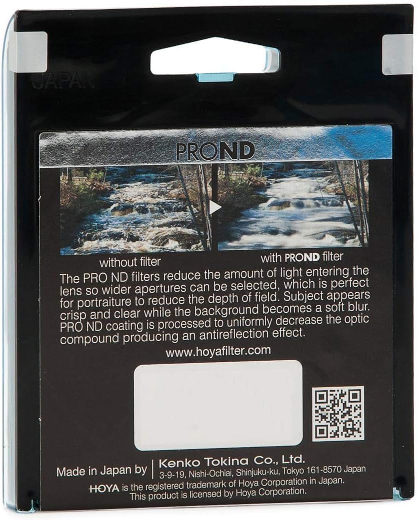 Hoya Pro ND-Filter (Neutral Density 16, 55mm) 55mm PRO-ND16, 55mm PRO-ND16