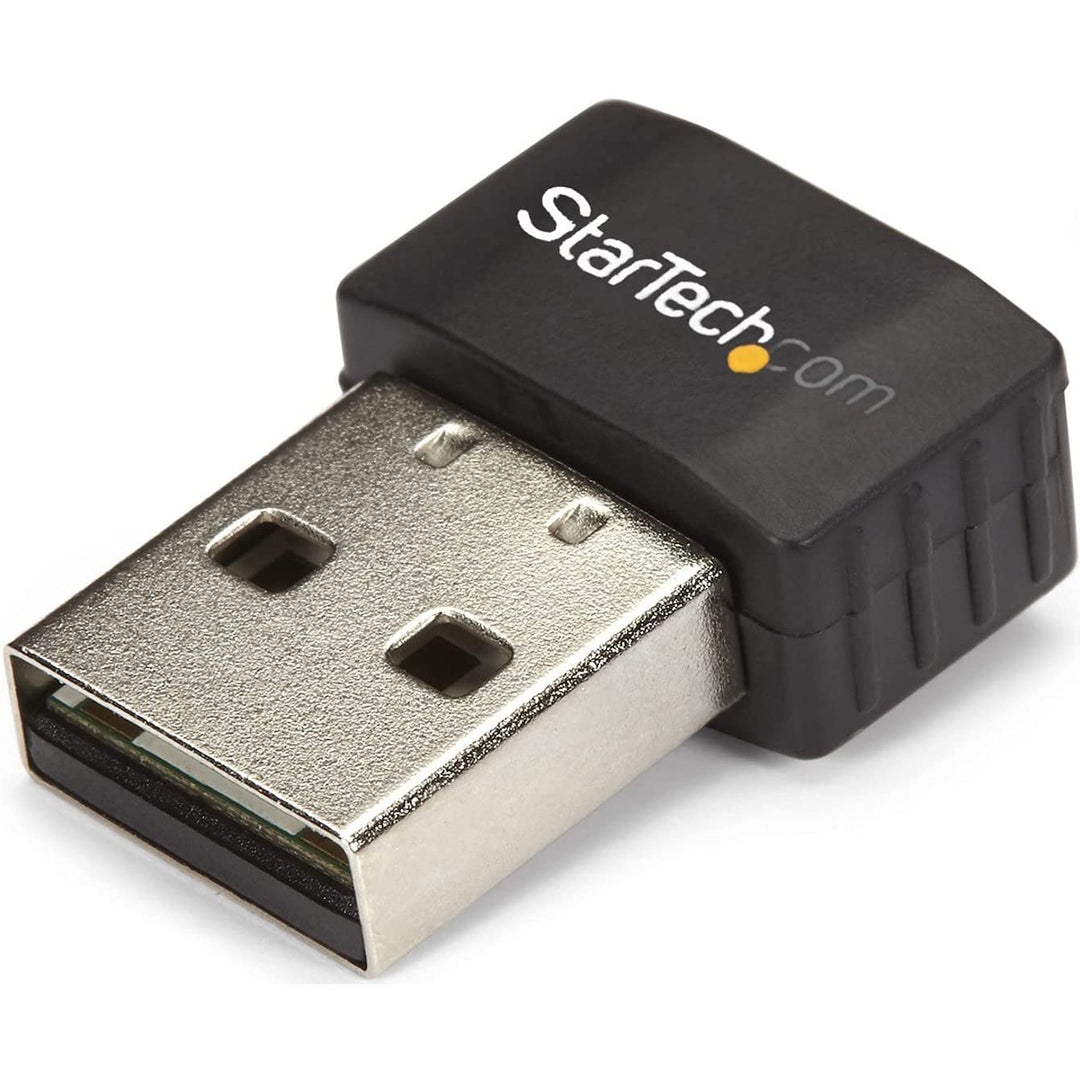 StarTech.com USB WiFi Adapter - AC600 - Dual-Band Nano Wireless Adapter - 1T1R 802.11ac Wi-Fi Adapte