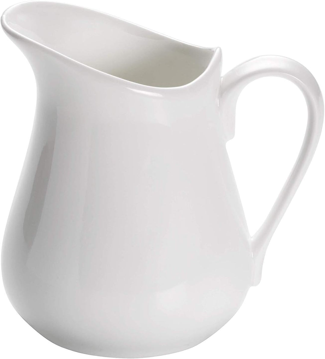Maxwell & Williams AA022 Krug 500 ml Volumen – Porzellan Weiss – grosser Henkel, breiter Ausgiesser