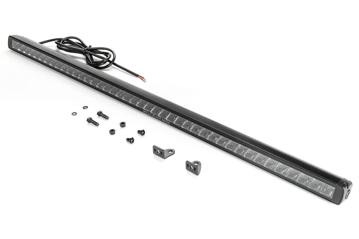 HELLA 1FJ 358 176-321 LED-Fernscheinwerfer - Black Magic Slim Lightbar 40" - 12/24V - Anbau - Kabel: