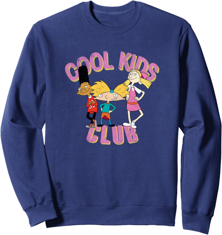 Hey Arnold! Cool Kids Club Group Pose Sweatshirt