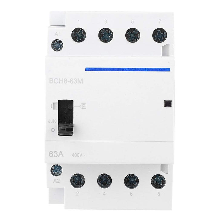 Haushalts-AC-Schütz, BCH8-63M 230 V 4P 63A Ultra-Energieeinsparung für die Haushaltsindustrie mit ma