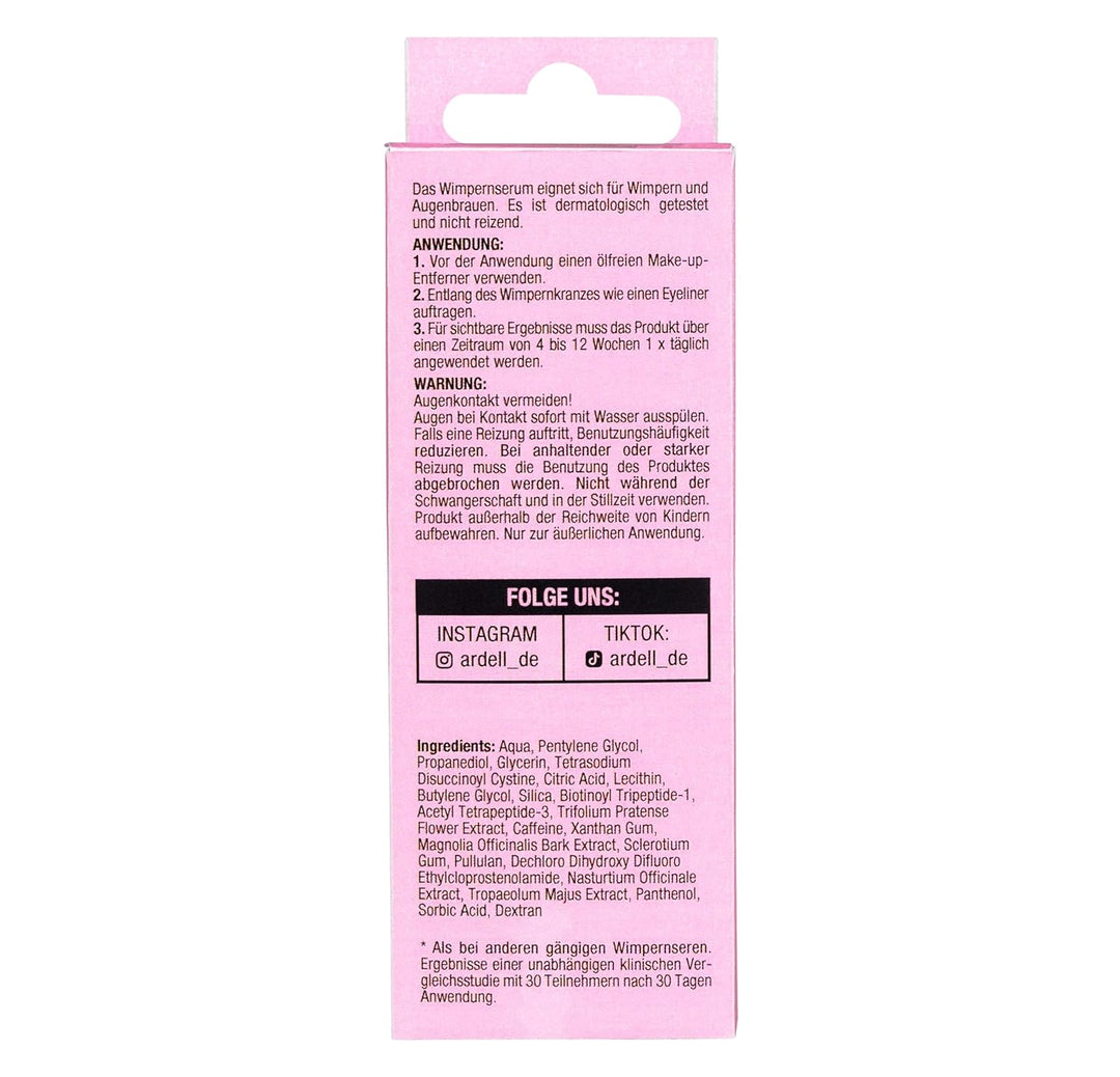 ARDELL Lash Serum 3 ml I Natürliches Wimpernserum mit Hormonen I Professionelles Eyelash Serum mit P