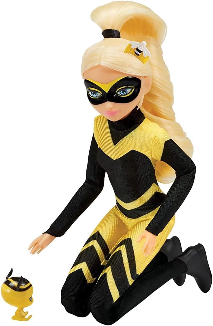 Bandai - Miraculous Ladybug - Ankleidepuppe 26 cm - Queen Bee - P50003, Queen Bee