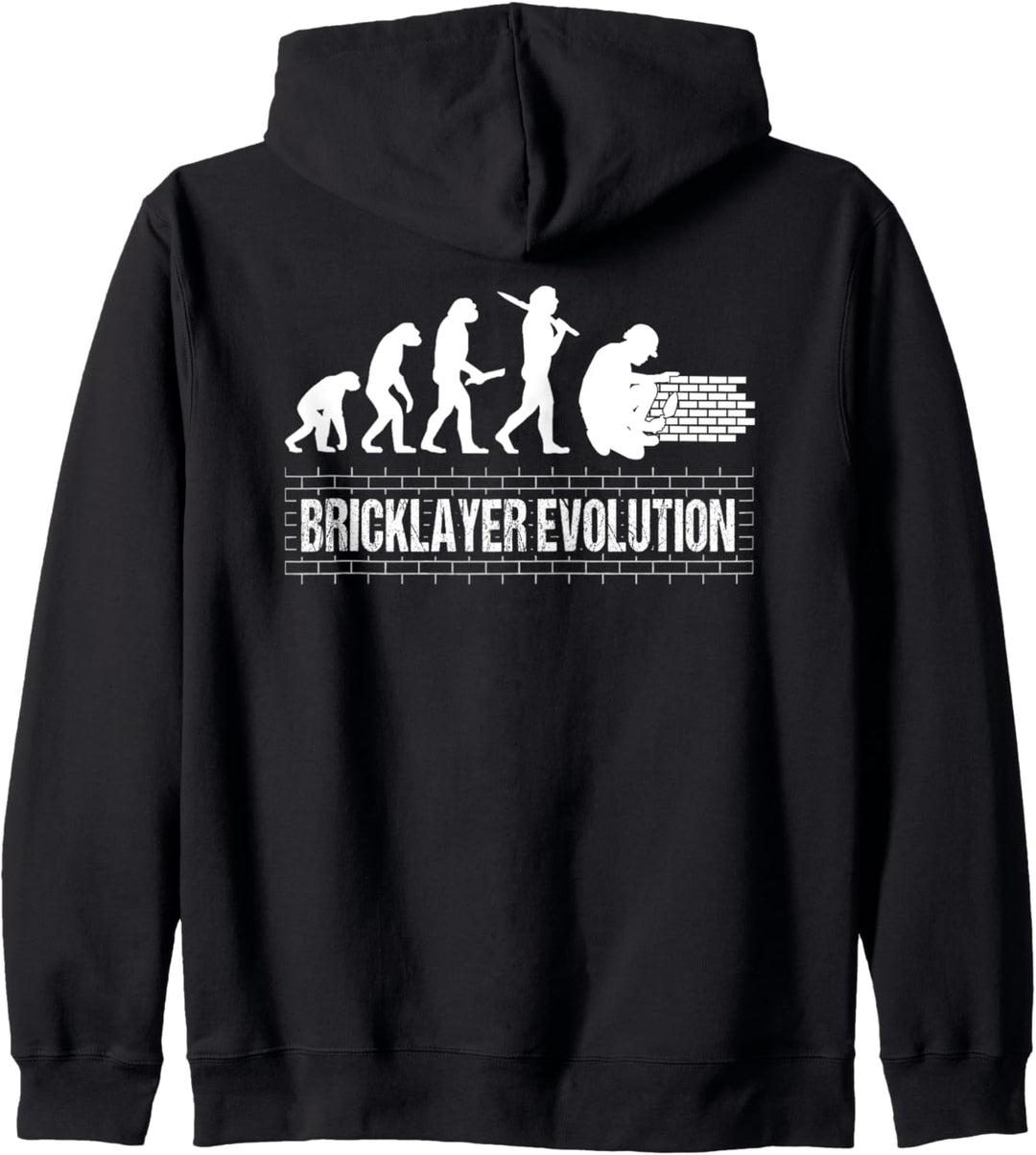 Maurer Zement Mason Design auf der Rückseite der Kleidung Kapuzenjacke