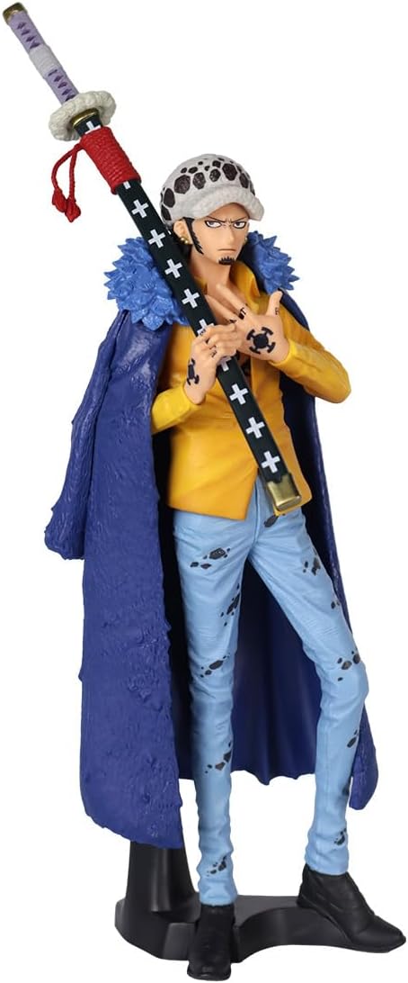 One Piece Actionfigur King of Artist Trafalgar Law Wanokuni aus Kunststoff, von Bandai.