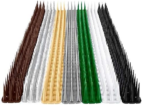 GL Vogelabwehr Set 3-Reihig Länge 5-20 m Tauben- und Vogelschutz | Extra Spikes, Taubenspikes Ideal