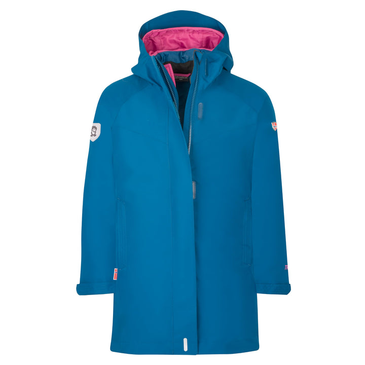 Trollkids Girls Senja 3in1 Coat Madeira Blue 92, Madeira Blue 92