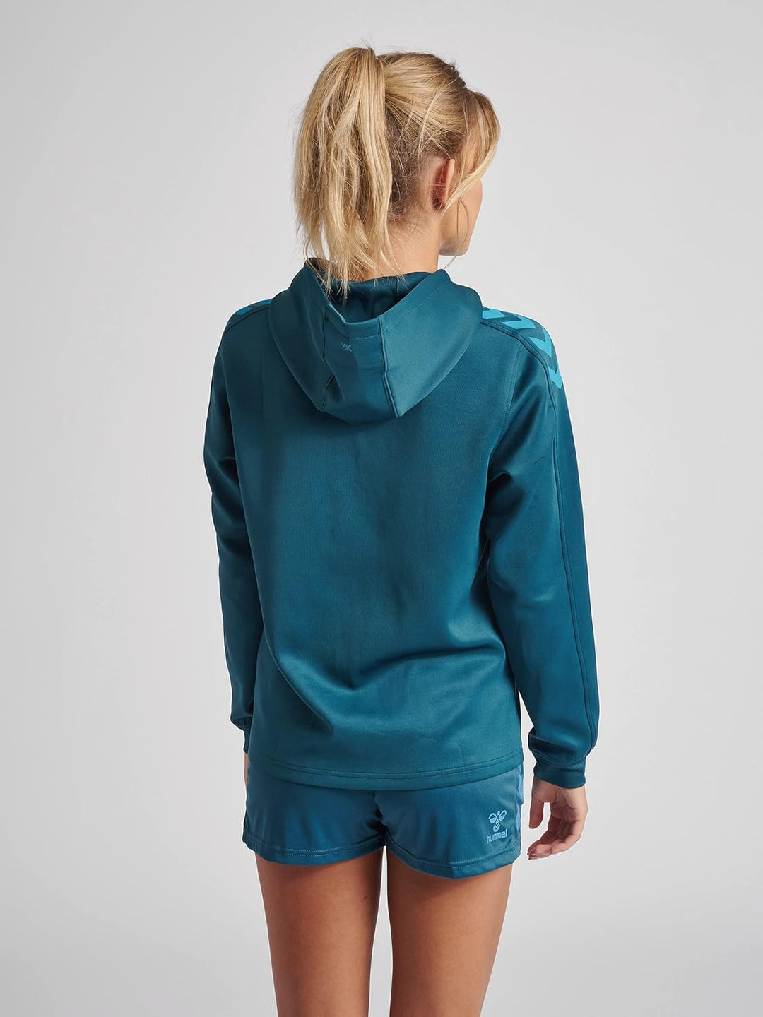hummel Verstellbare Taille Kapuzenpullover Hmlcore Damen XS Blau, XS Blau