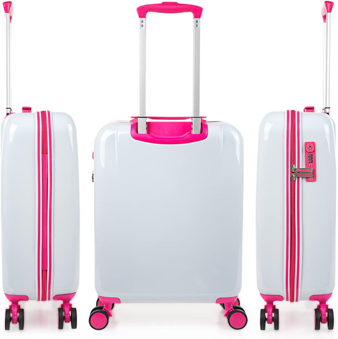 AGATHA RUIZ DE LA PRADA - Koffer Mittelgross - PC hochwertiger und Stabiler reisekoffer mit Rollen -