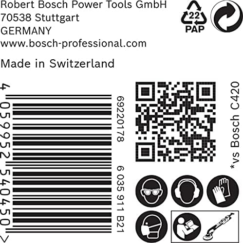 Bosch Professional 1x Expert SDS plus-7X Hammerbohrer (für Stahlbeton, Ø 6,00x115 mm, Zubehör Bohrha