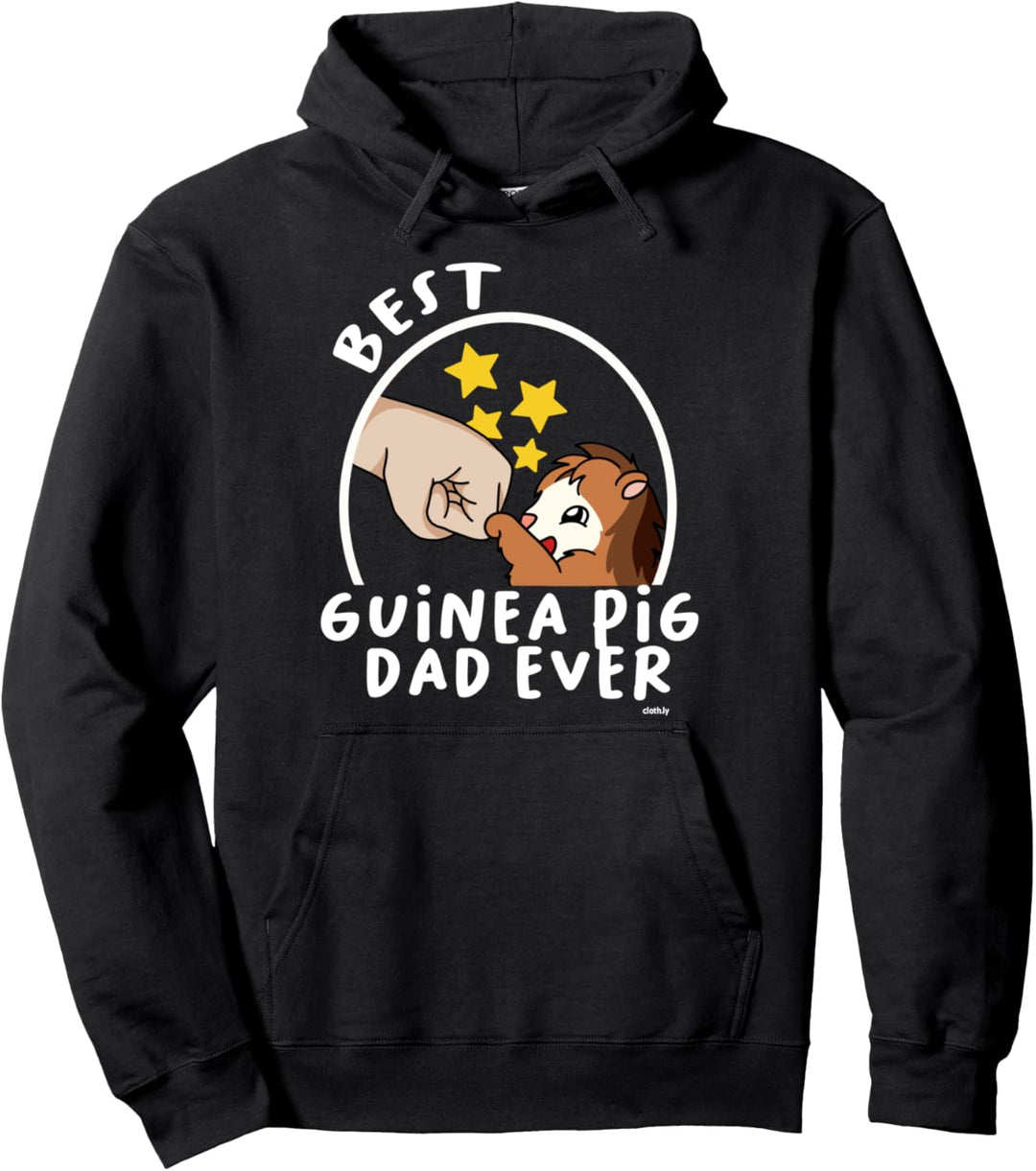 Best Guinea Pig Dad Meerschweinchen Geschenk Meerschwein Pullover Hoodie