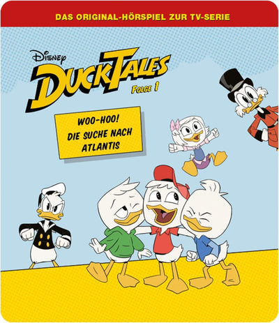 tonies Hörfiguren für Toniebox, Disney DuckTales – Woohoo! / Die Suche nach Atlantis, Hörspiel für K