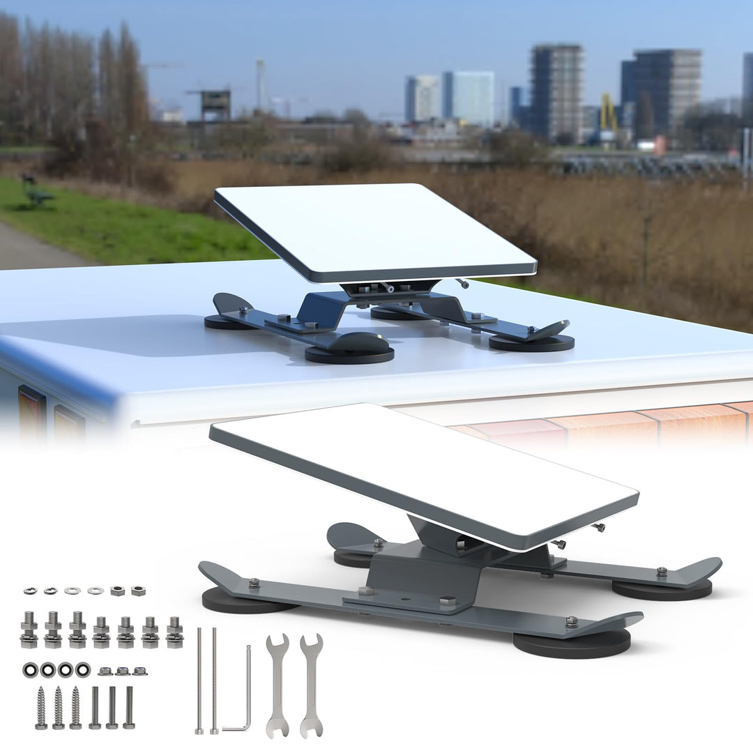 Starlink Mini Magnetic Mount,Starlink V4 Roof Anti-theft Mount for Starlink Internet Kit Satellite F