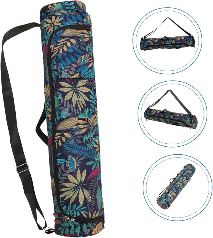 Yogatasche Verstellbarer Schultergurt Gym Yoga Tasche Rucksack Grosse Yogatasche aus Oxford mit Wass