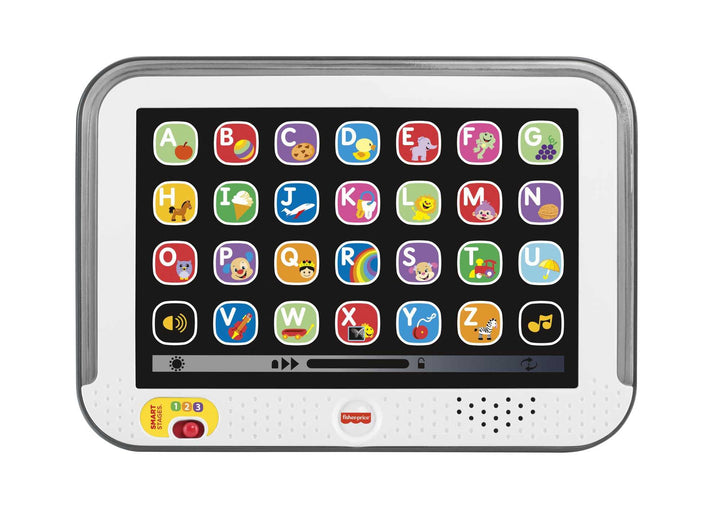 Fisher-Price Lernspass, Lernspielzeug für Kleinkinder, Smart Stages Tablet Computer-Attrappe mit Mus