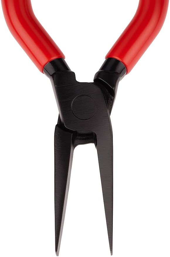 STUBAI FALZZANGE MEDIUM GERADE 20 mm | für feine Arbeiten in engen Bereichen | kurze Bauform 230 mm,