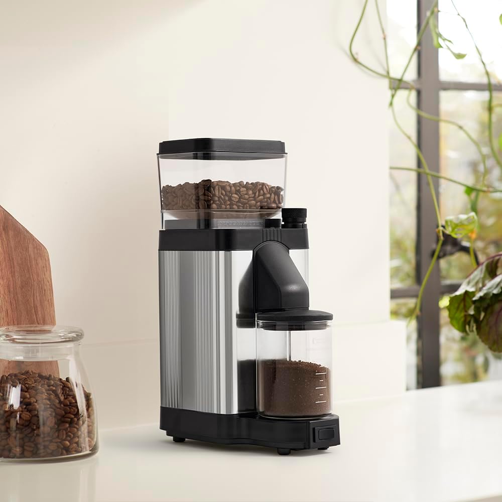 Moccamaster KM5 Kaffeemühle, Polished Silver, Polished Silver