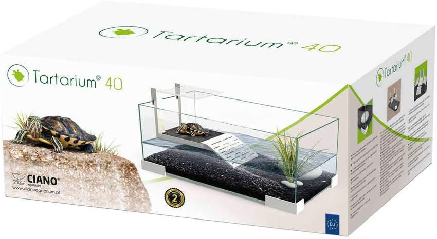 Ciano Tartarium 40 Terrarium - 40 x 25 x 20 cm - Glas - Wit