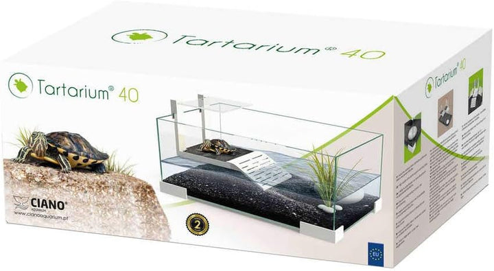 Ciano Tartarium 40 Terrarium - 40 x 25 x 20 cm - Glas - Wit