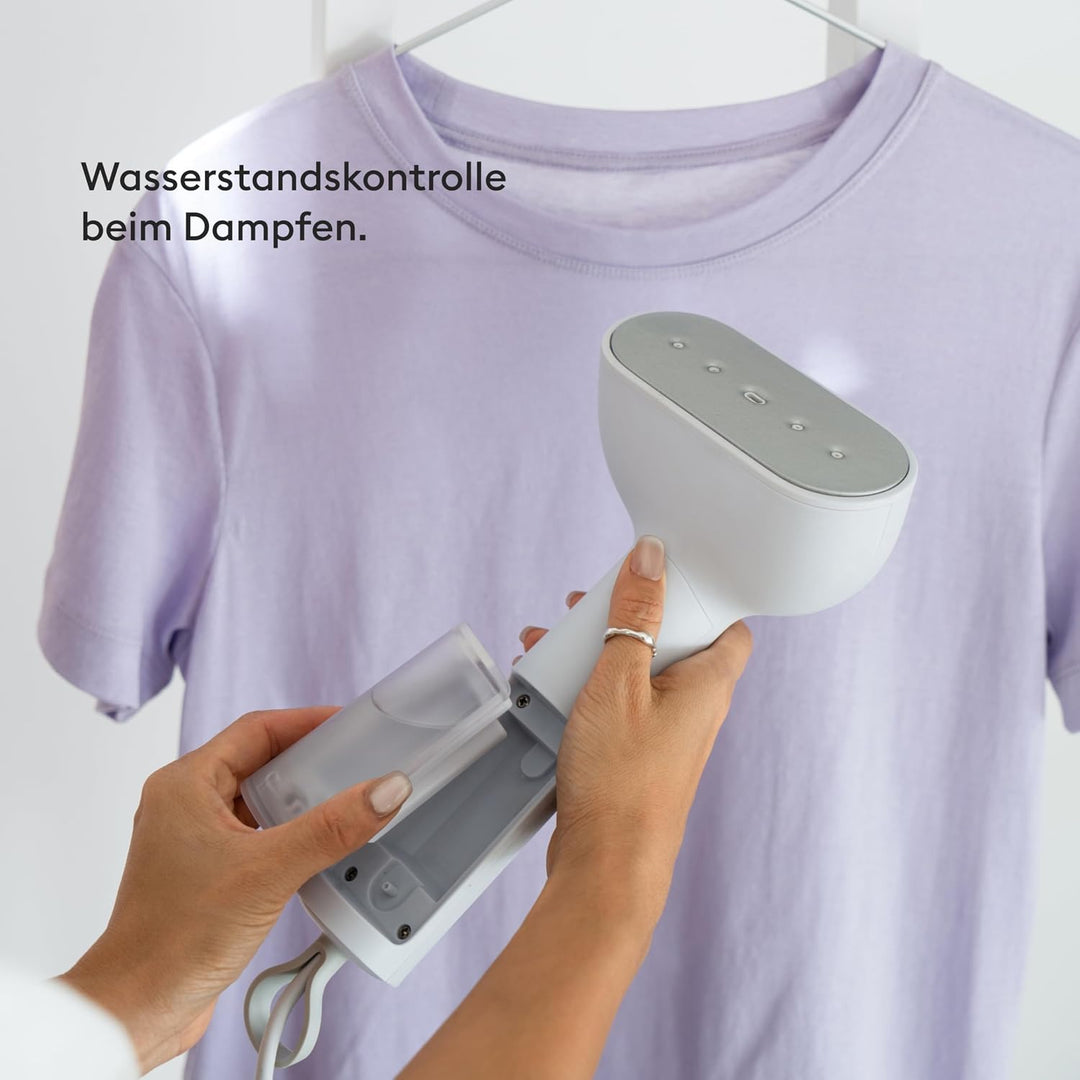 Steamery Dampfglätter Cirrus X Steamer, 1200W, Edelstahl-Mundstück, 20 Sekunden schnelles Aufheizen,