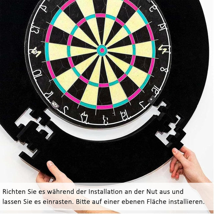 Dart Catchring Surround, Surround Auffangring Dart Backboard, Eva Puzzle Ring Design, Dartscheibe Um