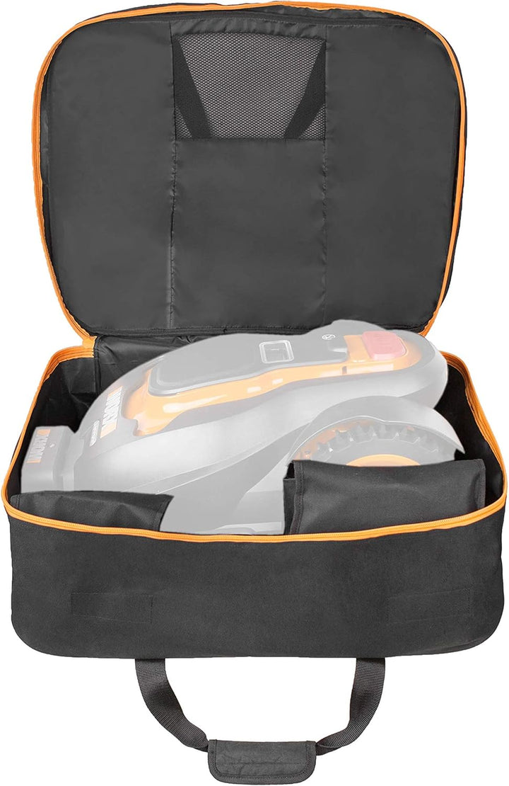 WORX WG743E Akku-Rasenmäher 40V – Profi Rasenmäher & WA0197 Landroid Aufbewahrungstasche – ideal für