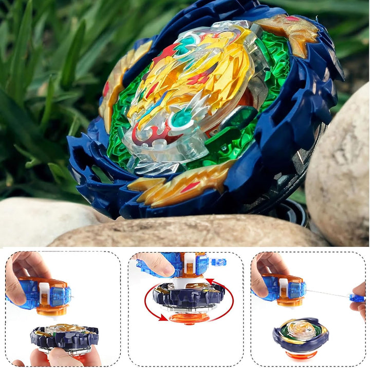 Desamvap Battling Tops Brust B-185 Vanish Fafnir DB Metal Fusion Kampfkreisel Spinning Tops mit Star