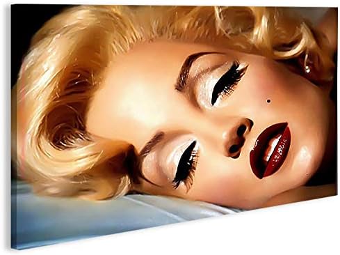 islandburner Bild Bilder auf Leinwand Marilyn Monroe V14-1 XXL Poster Leinwandbild Wandbild Dekoarti