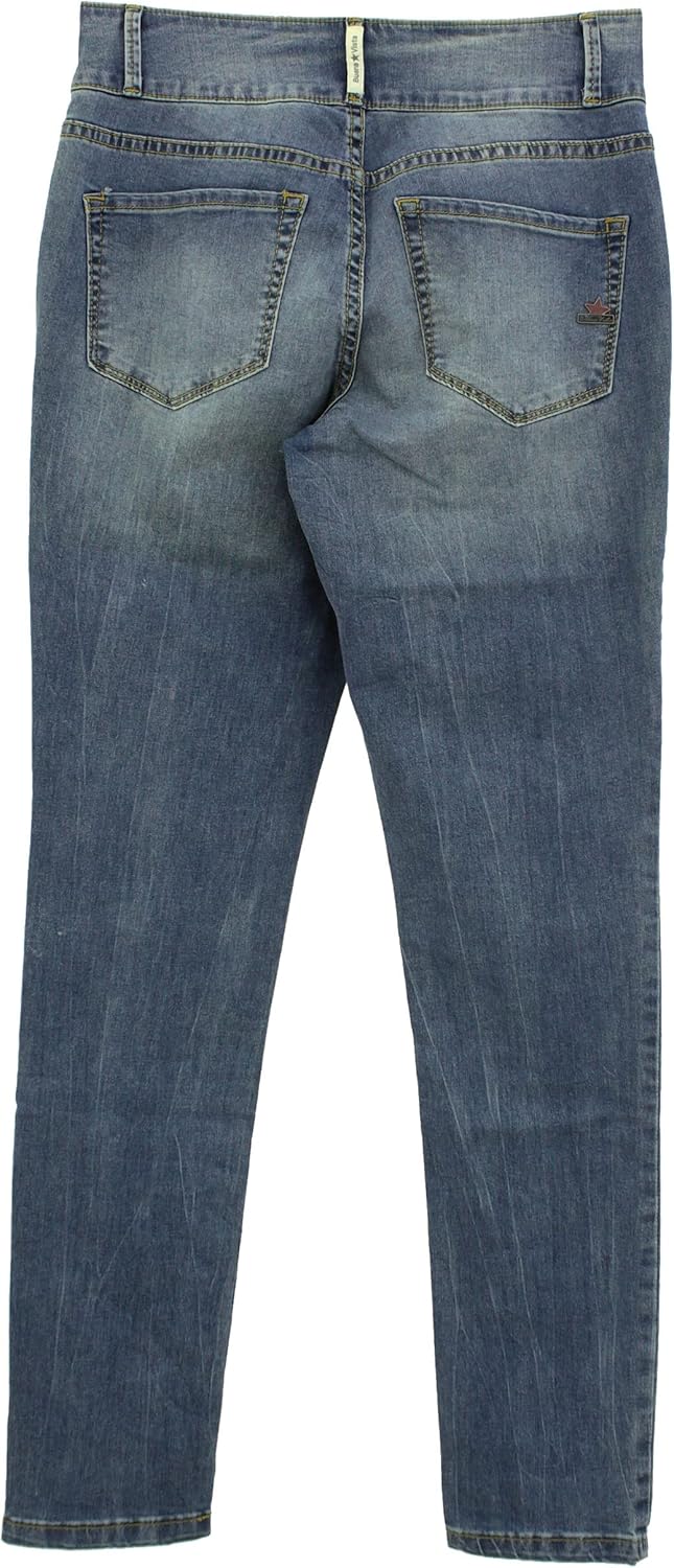 Buena Vista Damen Jeans Tummless Stretch Denim, Blau