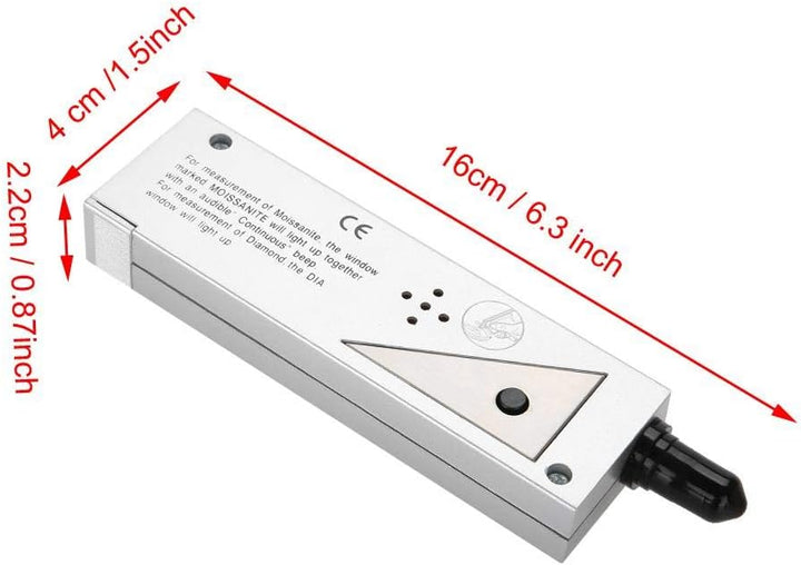 Diamond Tester, Moissanit-Tester, hohe Präzision, professionell, Practice Jewellery Diamond Selector