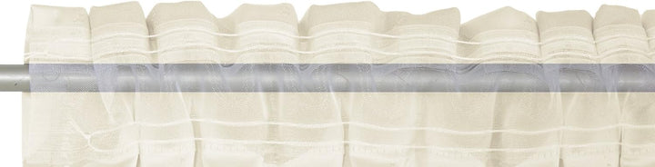 Wirth Fertigschal mit Smokband, Polyester-Polyacryl, Taupe, 245 x 132 cm