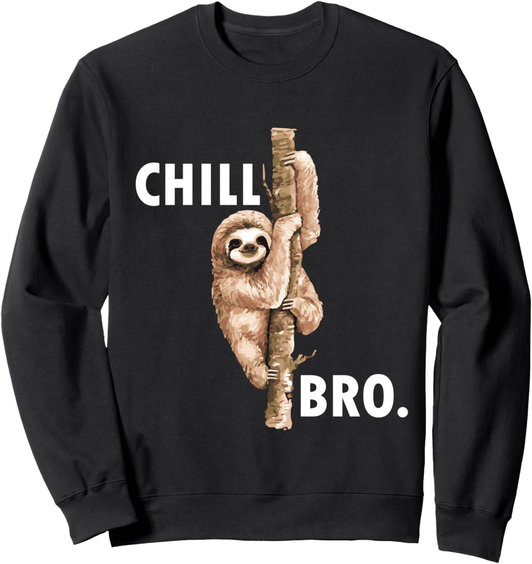 Chill Bro Hipster Relax Entspannen Con Jungs & Mädchen Sweatshirt