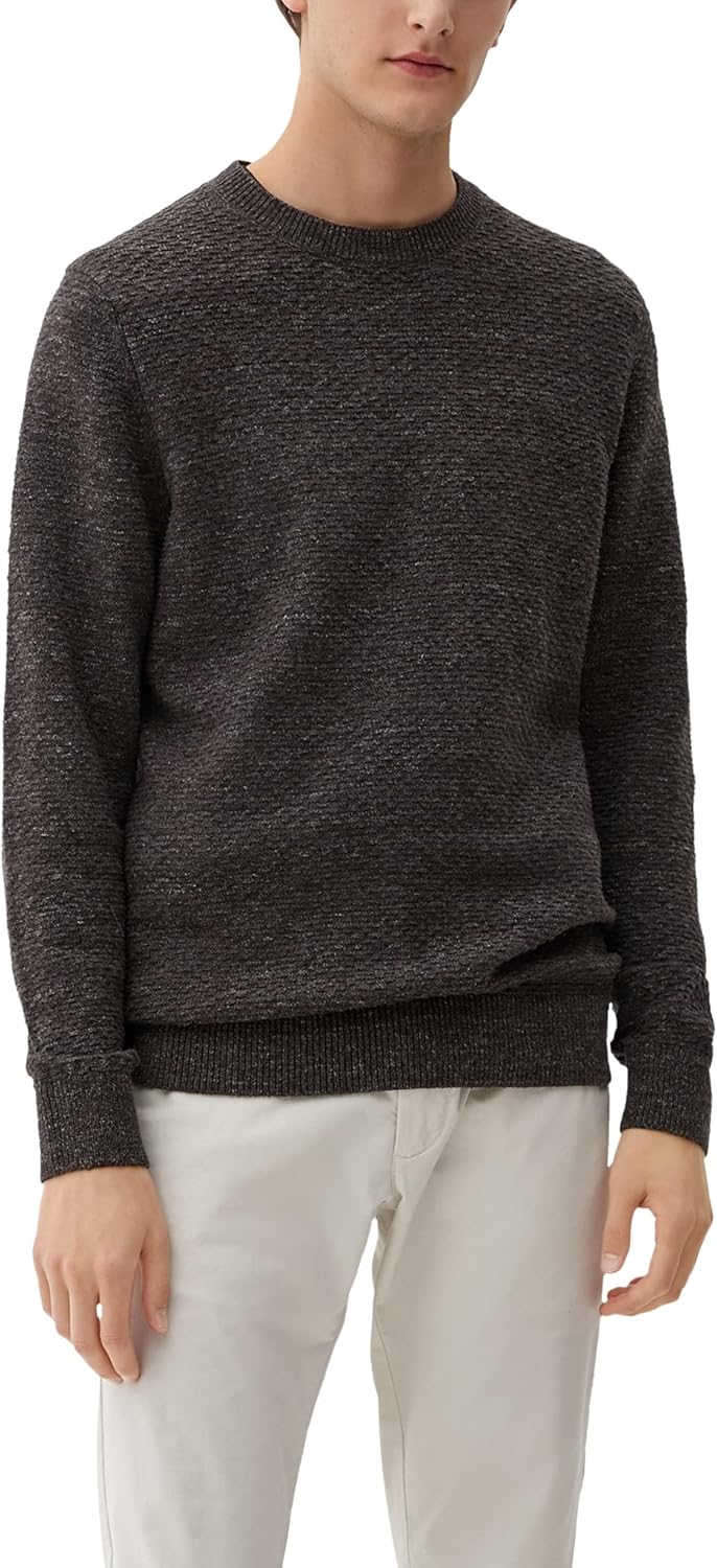 s.Oliver Herren Strickpullover, M Beige 98w1