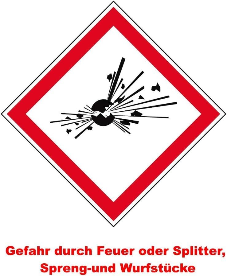 Rauch Vulkanfontäne | 5 Stück | Tiffany Blau | Time 40 sek | Smoke Tube Rauchfackel Rauchtopf Rauchg