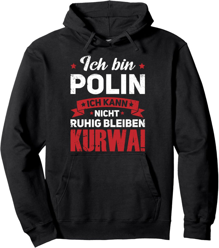 Polin Polnische Flagge Polen Pullover Hoodie