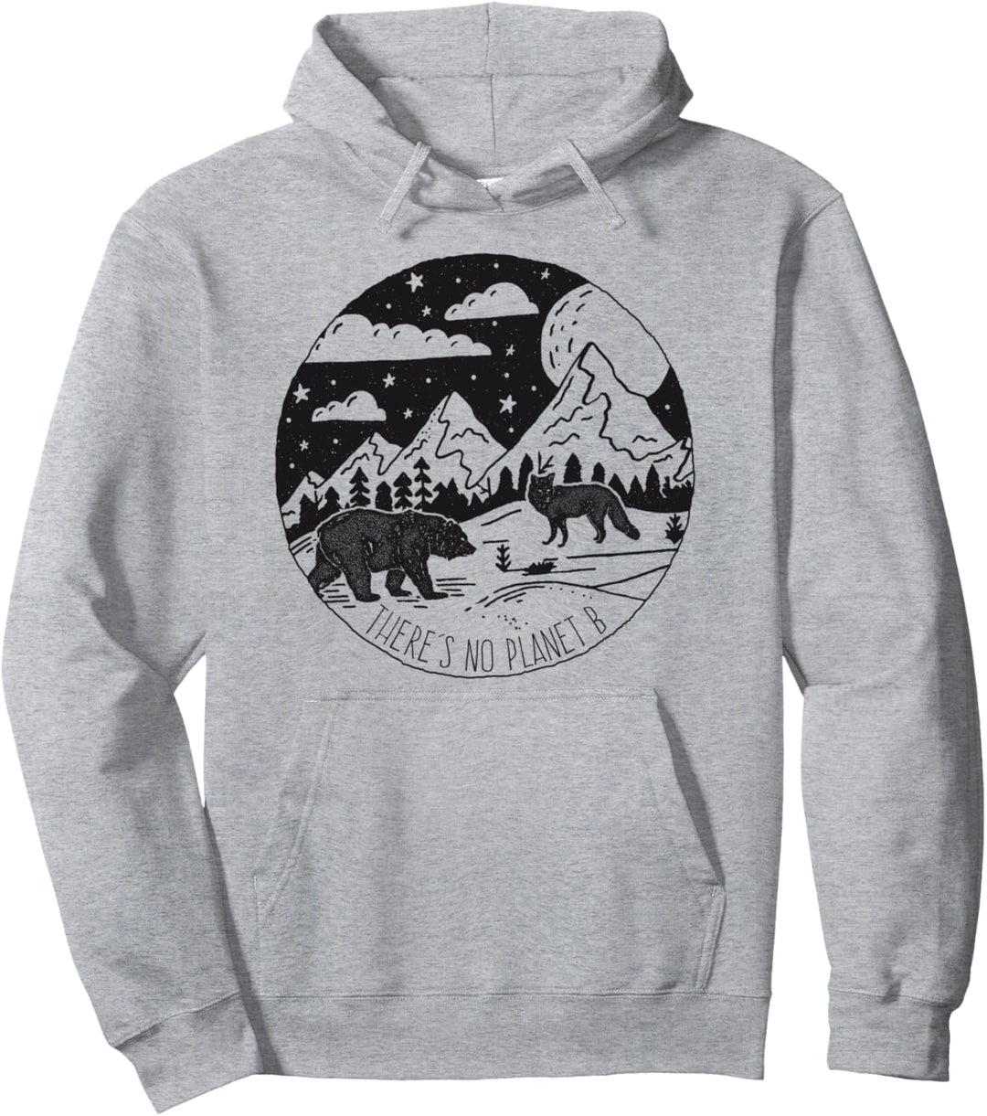 There is no Planet B Earth Day Umweltschutz Erde Naturschutz Pullover Hoodie