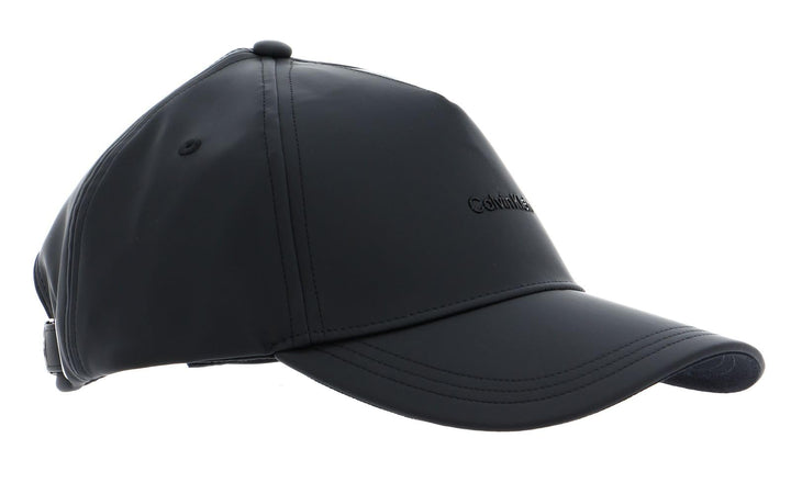 Calvin Klein Rubberized Baseball Cap Black