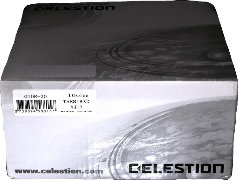 Celestion© »Ten 30 Guitar Loudspeaker« Gitarrenlautsprecher - 10" - 30W - 16 Ohm, 16 Ohm