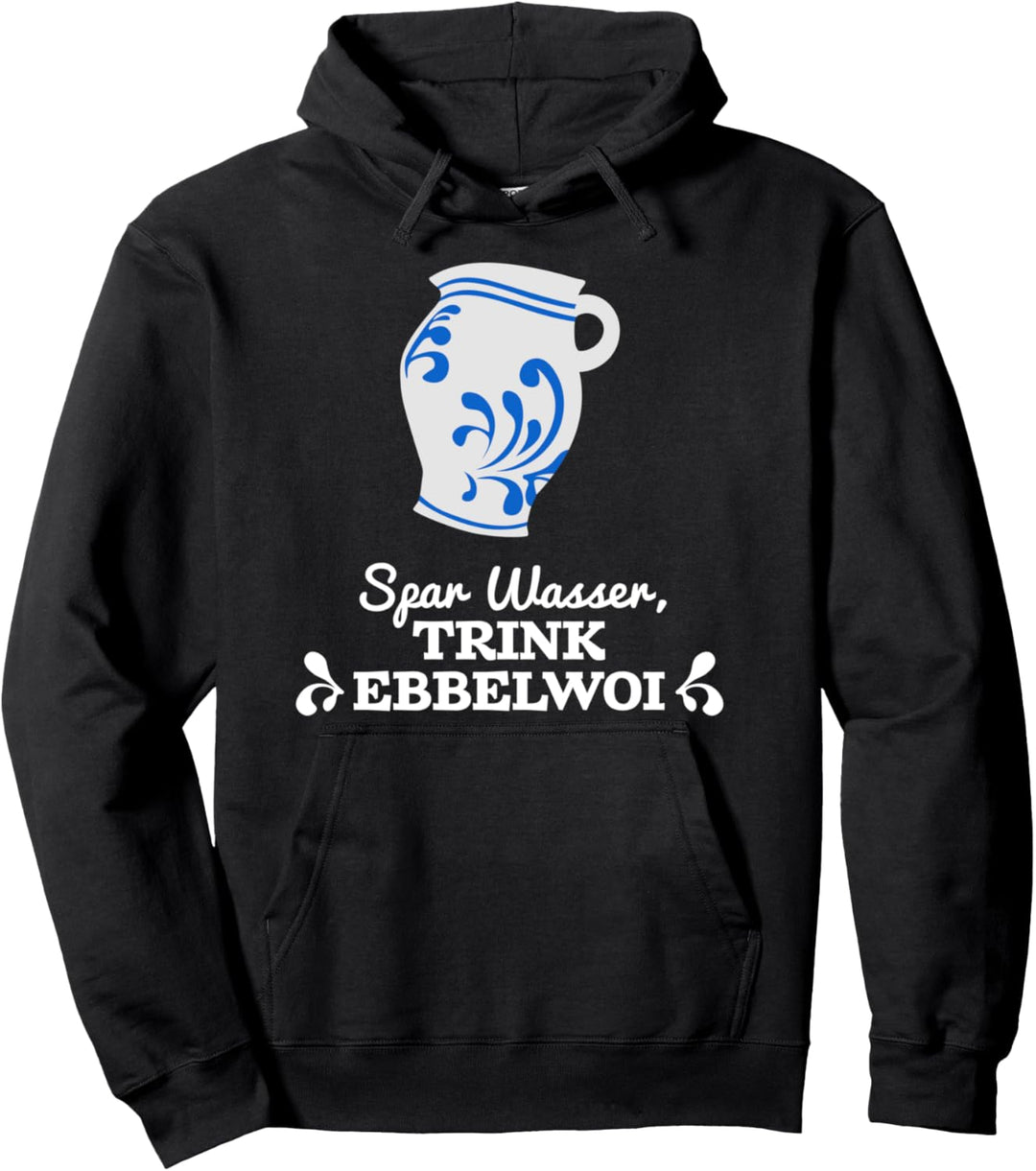 Lustig Apfelwein Bembel hessisch Geschenk Ebbelwoi Pullover Hoodie