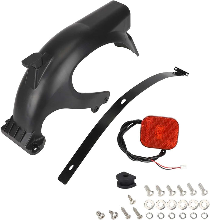Schutzblech hinten + LED Rücklicht für Ninebot Max G2 Schutzblech Mudgaurd Fender Taillight Haken fü