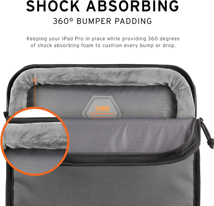 URBAN ARMOR GEAR Shock Sleeve Lite - Tasche für das Apple iPad Pro 12,9" (2020), Magic Keyboard & Ap