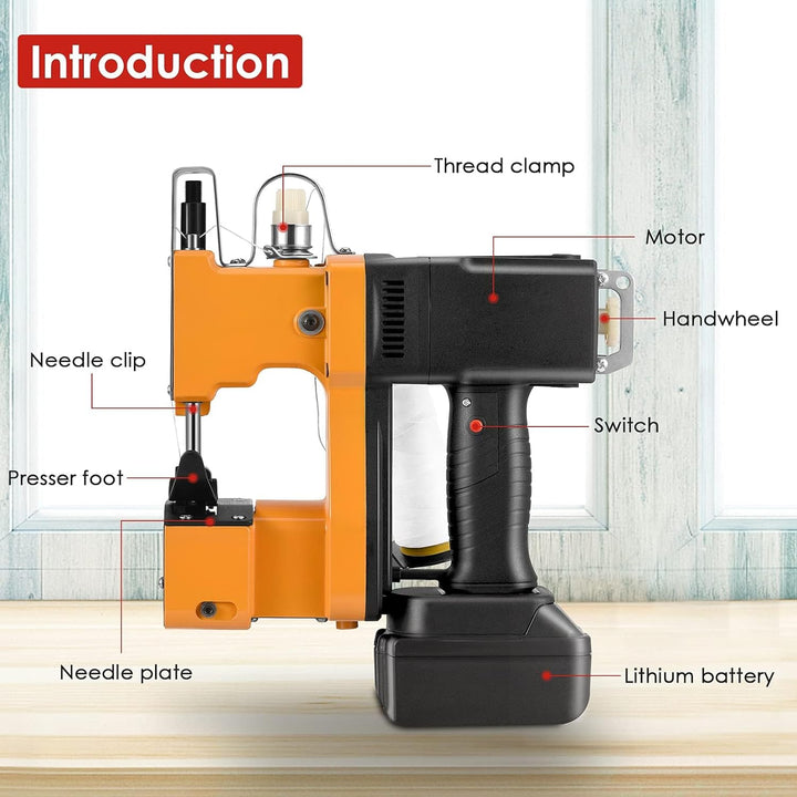 Elektrische Tasche Sewing Machine Tragbare Tasche Sealing Machine Industrial Portable Sewing Machine