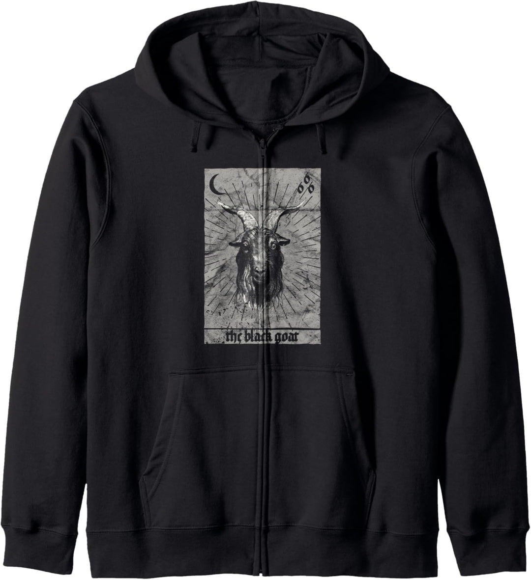 Occult The Black Goat Okkult Satan Tod XIII Esoterik Okkult Kapuzenjacke