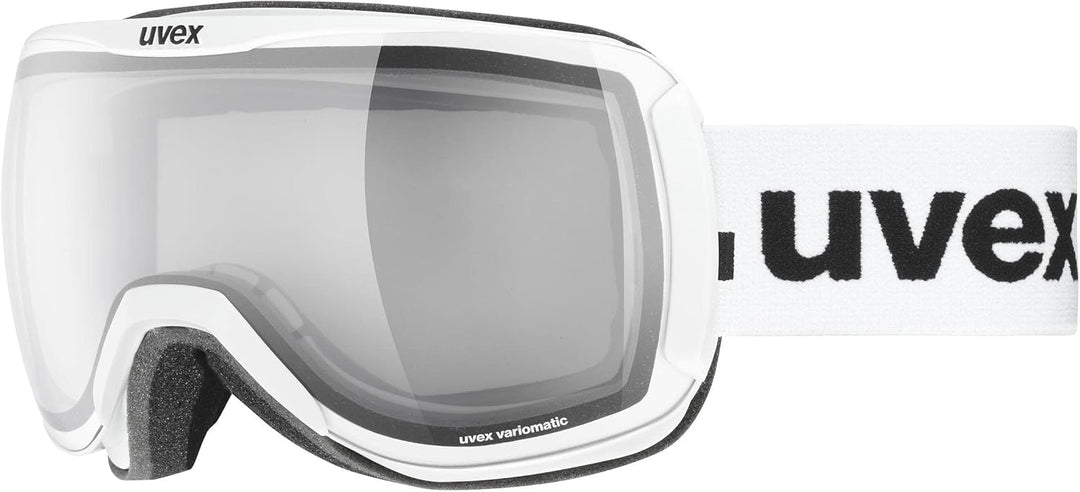 uvex Unisex Downhill 2100 Vp X Skibrille (1er Pack) Einheitsgrösse white/vario-pola, Einheitsgrösse