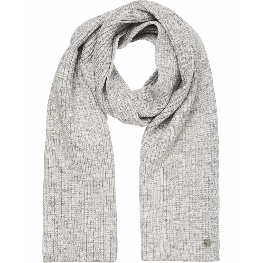 Tamaris Damen Zenica Scarf Einheitsgrösse Medium Grey Melange, Einheitsgrösse Medium Grey Melange