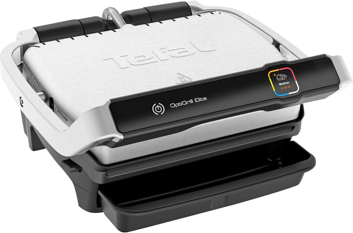 Tefal GC750D30 Elektro, Tisch Kontaktgrill Grillfunktion Schwarz, Silber Single, Single