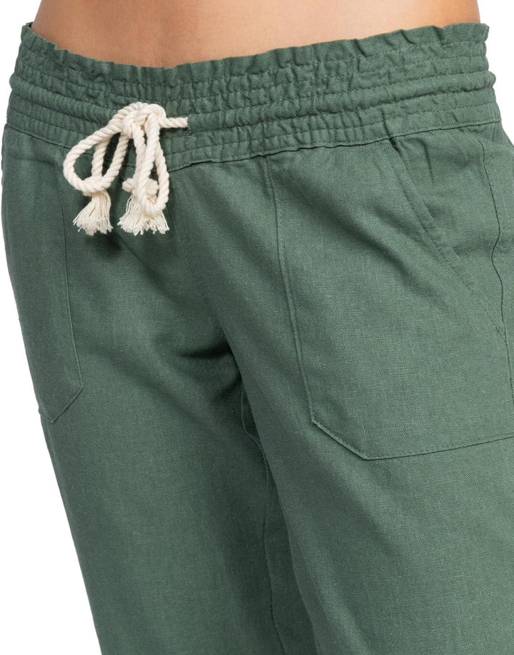 Roxy Damen Oceanside Hose XL Duck Green, XL Duck Green
