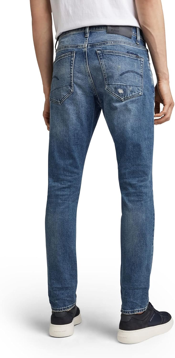 G-Star Herren Jeans 29W / 32L Blau (Faded Cascade Restored 51001-c052-c966), 29W / 32L Blau (Faded C