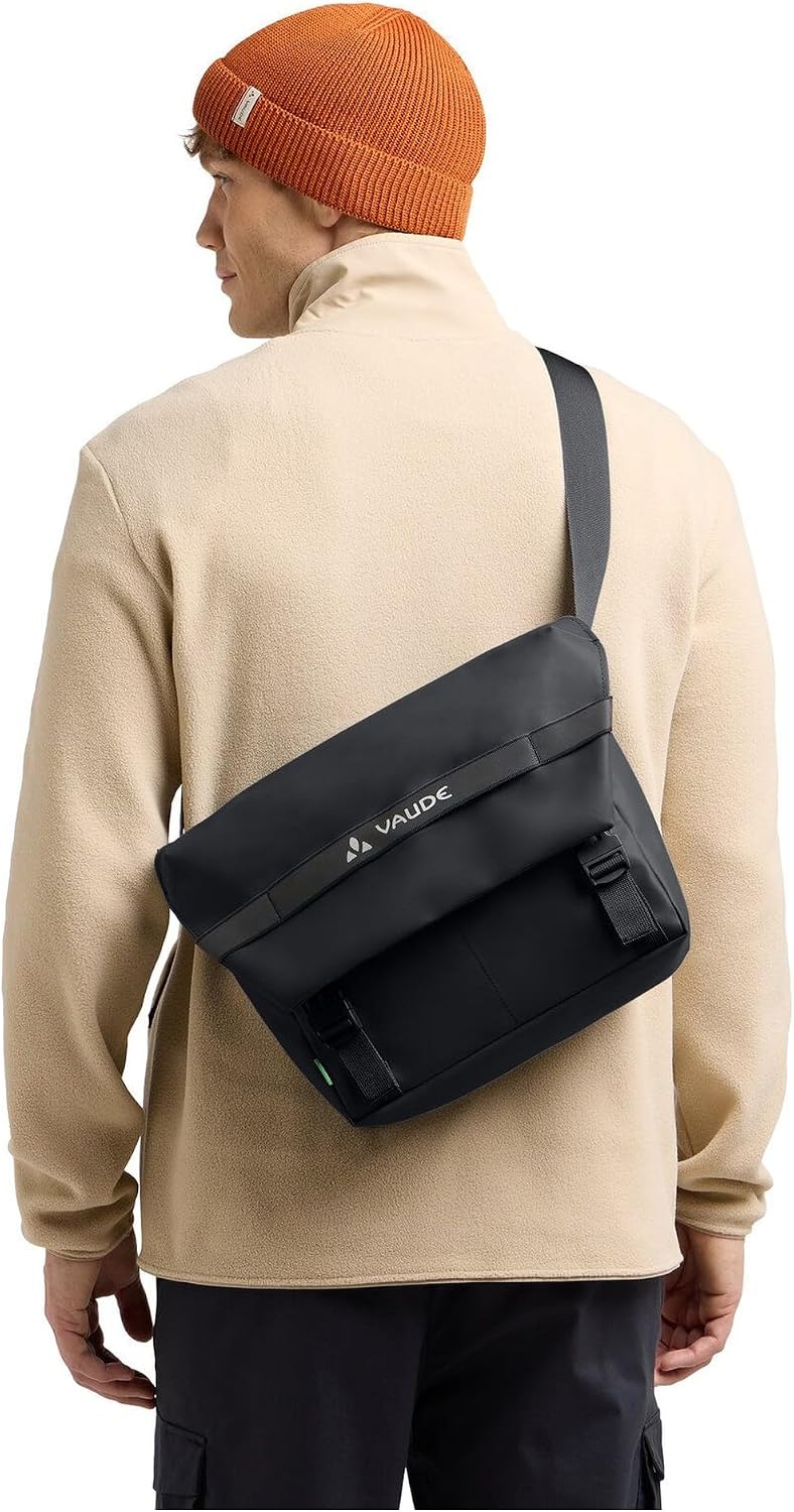 VAUDE Unisex Mineo Messenger 9 Rucksäcke5-9L Einheitsgrösse Schwarz, Einheitsgrösse Schwarz